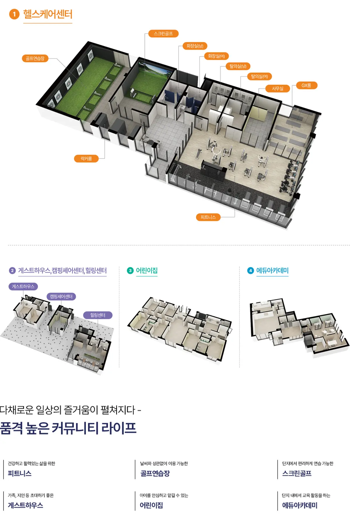 고덕신도시 아테라 커뮤니티시설
